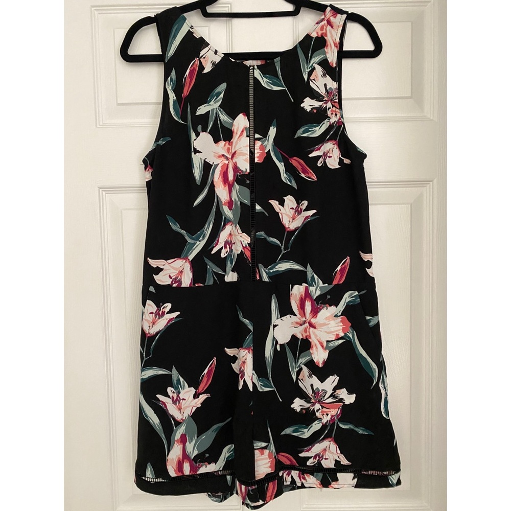 FLORAL ROMPER